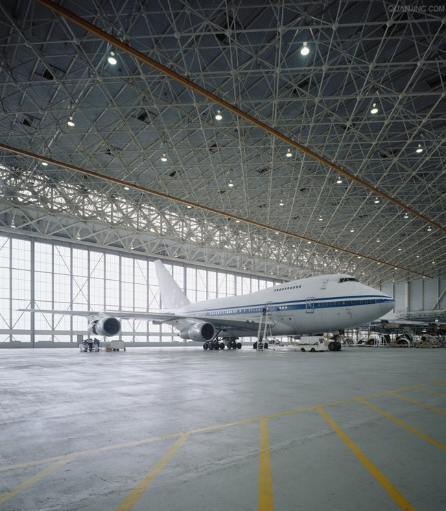 安陽(yáng)航空機庫網(wǎng)架工程