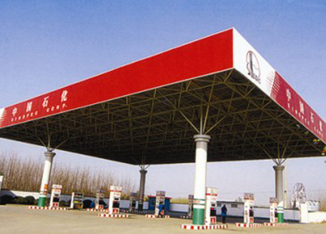 境外加油站網(wǎng)架